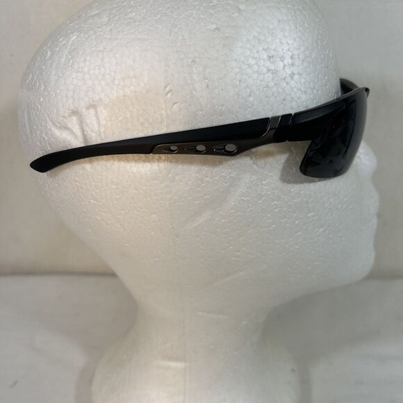 Piranha Mens Sport 1 Wrap Sunglasses Style # 60058 Black - Picture 2 of 5